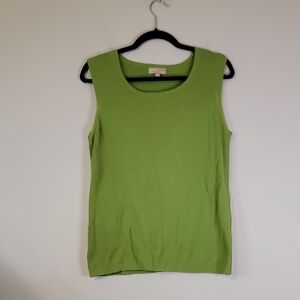 Choices Lime Green Tank Top